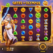 FunBet - Gates of Olympus Slot Game - Pragmatic Play